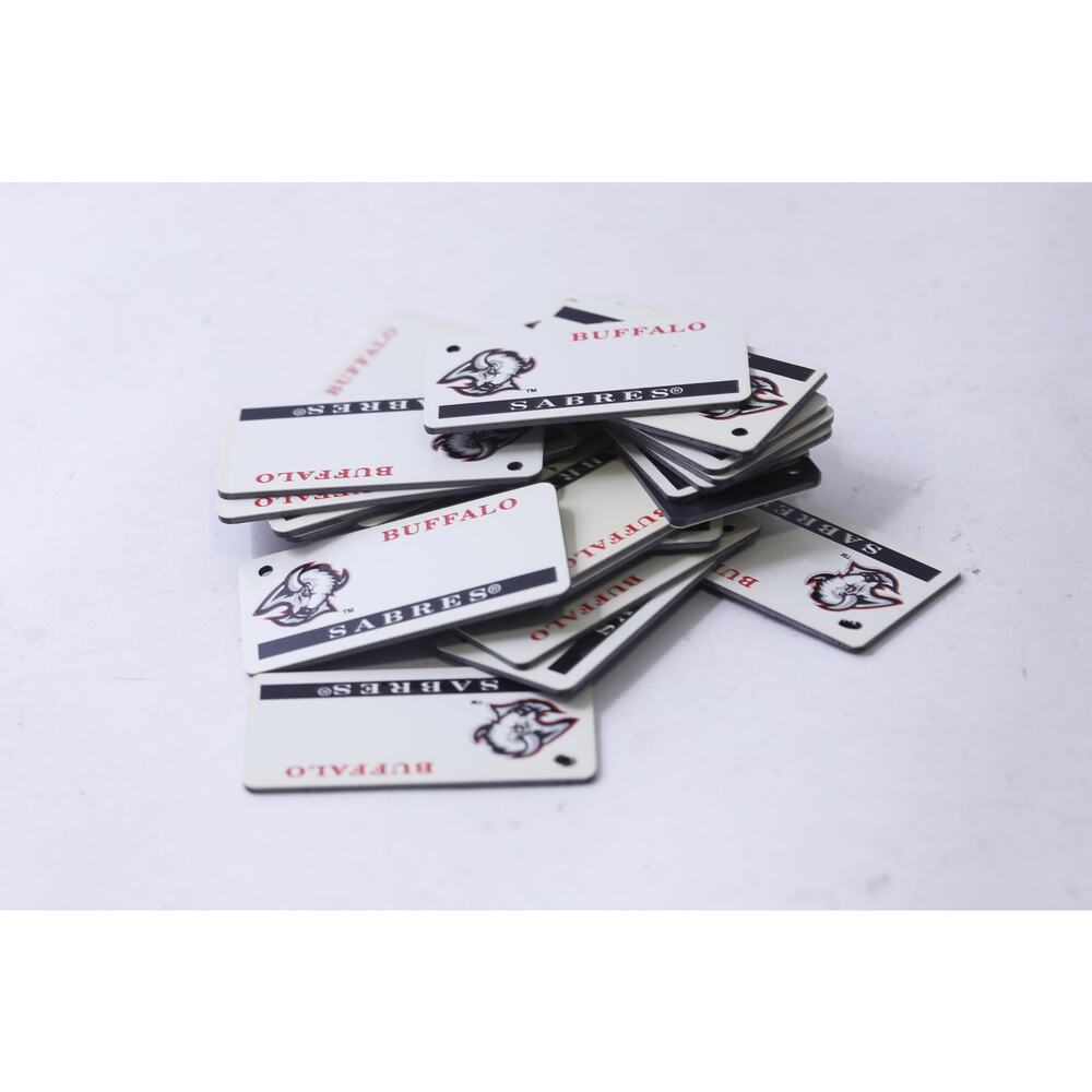 Buffalo Sabres, Name Tags, NHL, Hockey, Keychain, ID Tag, Gym Bag Tag,